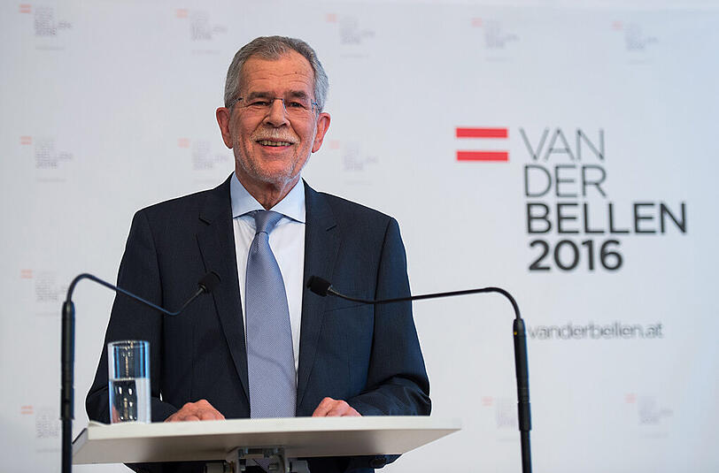 Alexander Van der Bellen geht als Favorit in die Bundespräsidentenwahl.