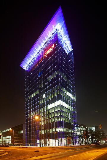 Das Osram Gebäude ist eines von 50 spannenden Bauwerken.