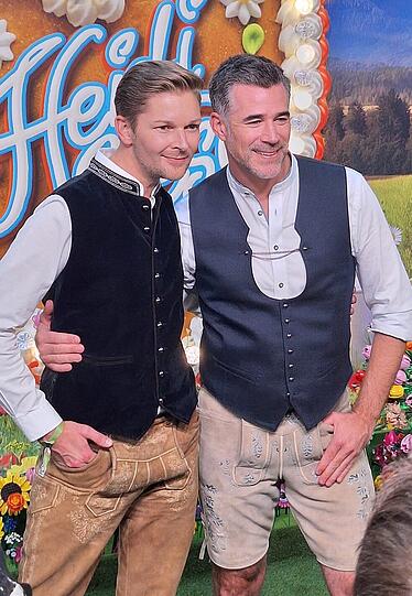 Die "Sturm der Liebe"-Stars Hanno Dobiat und Jo Weil Die "Sturm der Liebe"-Stars Hanno Dobiat und Jo Weil