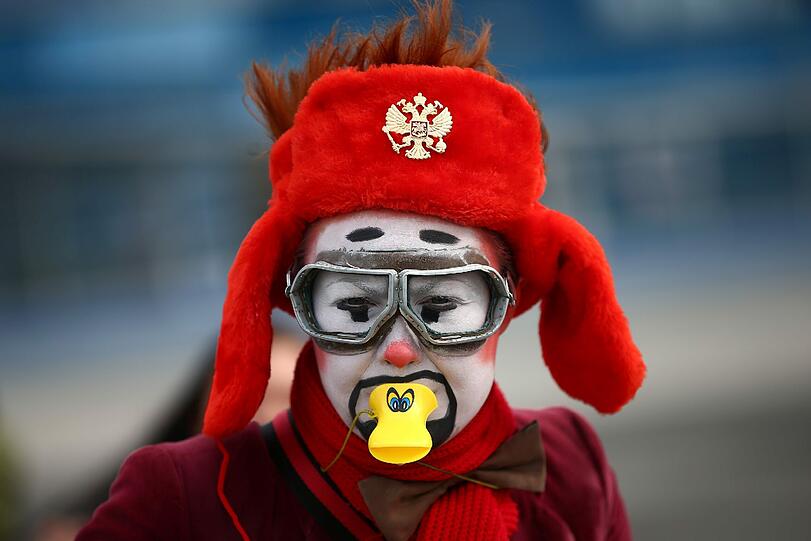Russische Unterstützung.