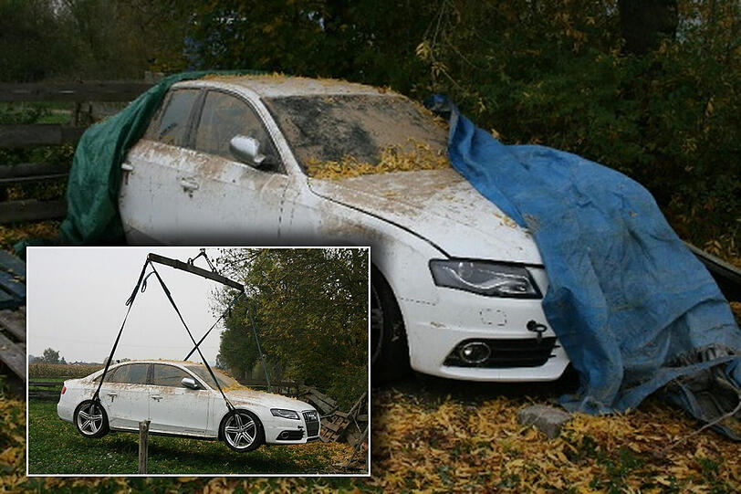 Die Top-Story aus dem Monat November ist fast zu skurril um wahr zu sein: Vier Jahre vergammelte ein nobler Audi S4 unter einer Plane auf einem Feld. Der Besitzer hatte den 300-PS-Wagen als gestohlen gemeldet und wollte seine Versicherung prellen. Doch die Polizei kam ihm auf die Schliche. Das Auto ist Schrott, der 46-Jährige wurde angezeigt.