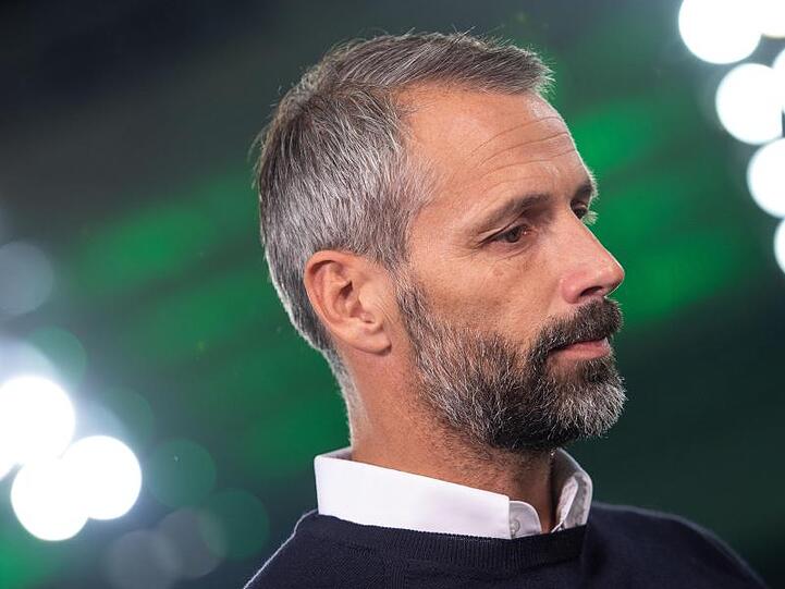 Trainer Marco Rose versuchte, die herbe Niederlage nicht zu schwer zu nehmen.