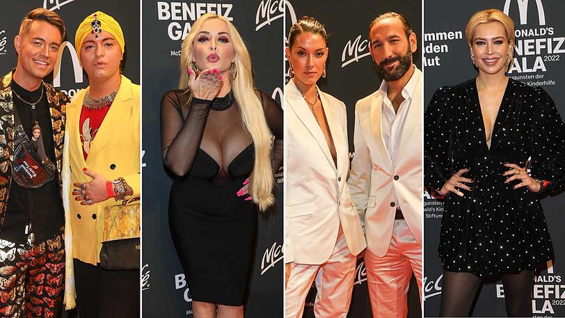 Promi-Gala für den guten Zweck: Wenn McDonalds ruft, kommen VIPs wie Julian F.M. Stoeckel und Daniela Katzenberger gerne nach München.