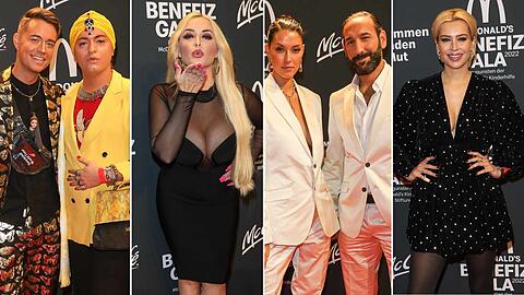 Promi-Gala für den guten Zweck: Wenn McDonalds ruft, kommen VIPs wie Julian F.M. Stoeckel und Daniela Katzenberger gerne nach München.
