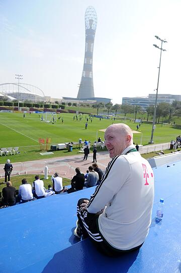 Die Bilder vom Besuch der Bayern auf dem Schalke-Trainingsgelände.
