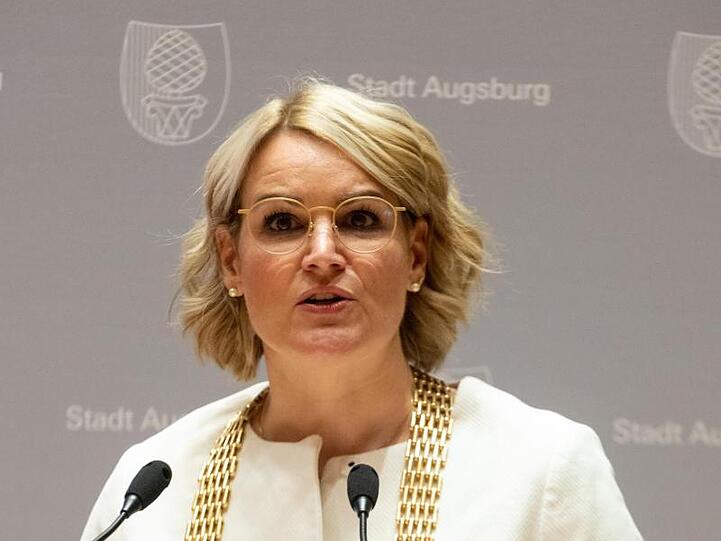 Eva Weber (CSU) bei einer Veranstaltung. Foto: Stefan Puchner/dpa/Archivbild