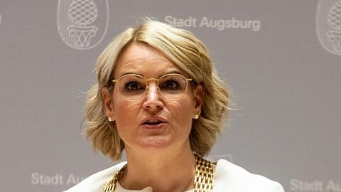 Eva Weber (CSU) bei einer Veranstaltung. Foto: Stefan Puchner/dpa/Archivbild