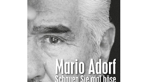 "Schauen Sie mal böse" heißt das neue Buch von Mario Adorf