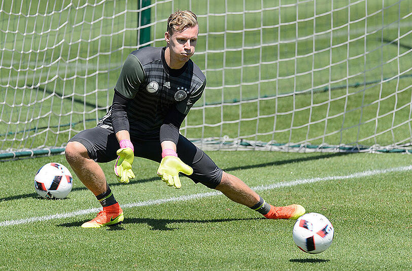 Bernd Leno ist die Nummer zwei, ist bisher aber noch ohne Einsatz: 0 Minuten