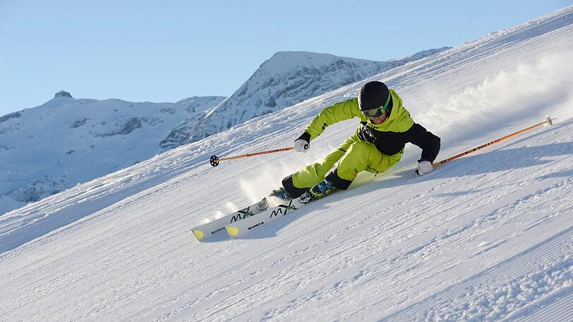 Skifahren macht Spaß - man sollte allerdings vorsichtig sein.