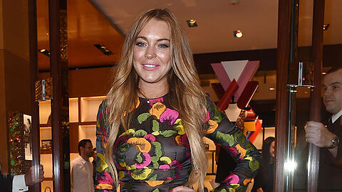 Lindsay Lohan wünscht sich ein Baby. Mehr Bilder der Skandalnudel in der Galerie.