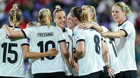 Die DFB-Frauen um Giulia Gwinn setzten sich im Auftaktspiel der Fußball-EM durch - und sorgten für eine Traumquote.