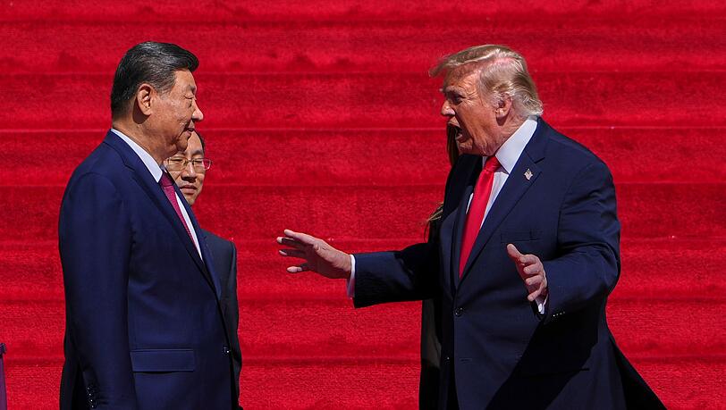 Trump hatte Xi vergangene Woche in Washington empfangen. (Archivbild)