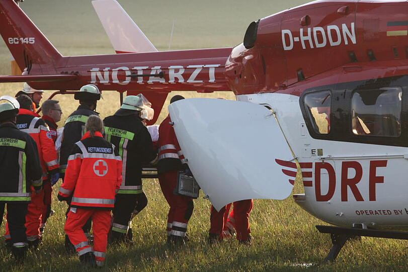 Bilder vom Unfallort.