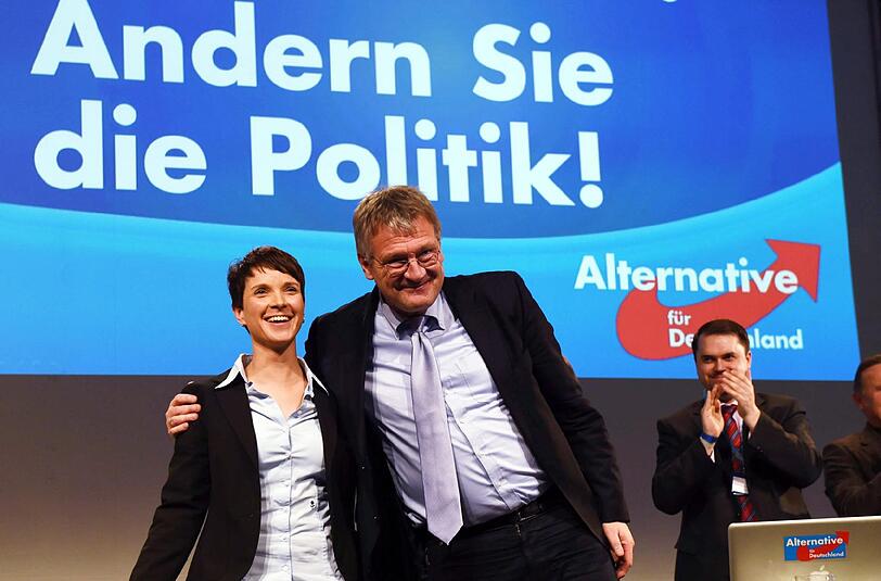 Beim AfD-Bundesparteitag im November vergangenen Jahres hat Jörg Meuthen Co-Vorsitzende Frauke Petry noch in den Arm genommen. Diese Zeiten sind jetzt wohl vorbei.