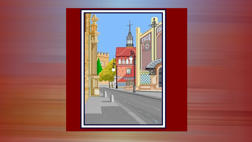 Concha García Zaera kreiert einzigartige Landschaftsbilder mit dem Grafikprogramm "Paint". Klicken Sie sich durch die Bilder.