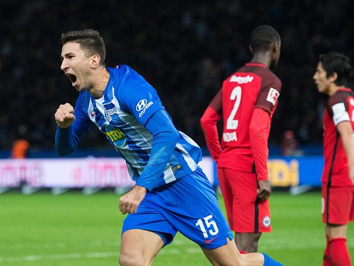 Marko Grujic erzielte den Siegtreffer für Berlin.
