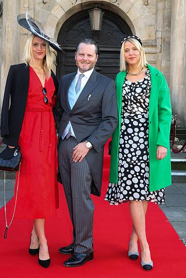 Gräfin Sarah von Faber-Castell, Gräfin Victoria von Faber-Castell und Graf Charles von Faber-Castell