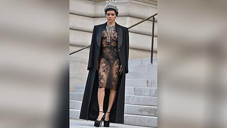 Teyana Taylor in Paris.