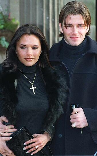 Start einer Liebe &ndash; und Karriere als Power-Paar: die Beckhams 1998.