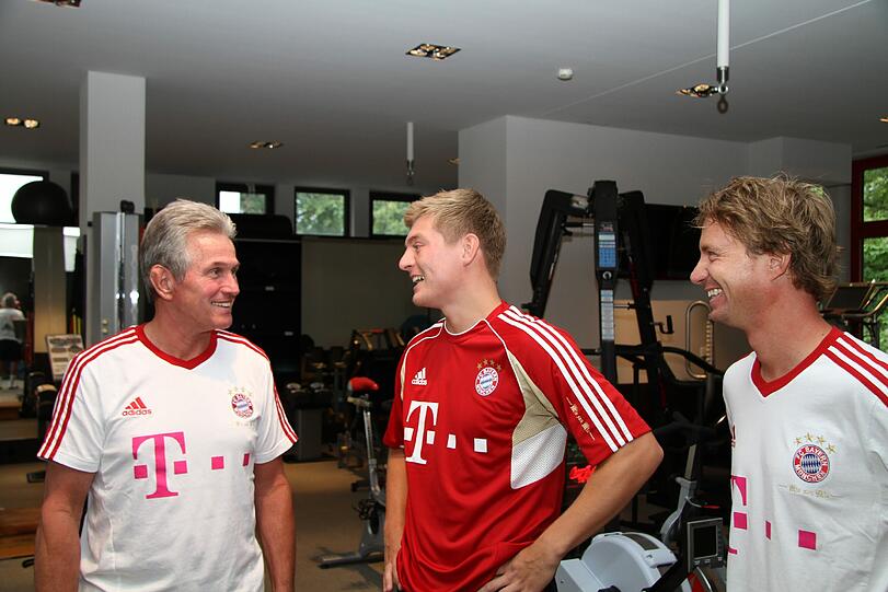 Die Bayern-Spieler im Leistungstest. Die Bilder.
