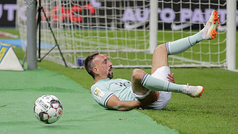 Fehlt dem FC Bayern gegen AEK Athen: Franck Ribéry.