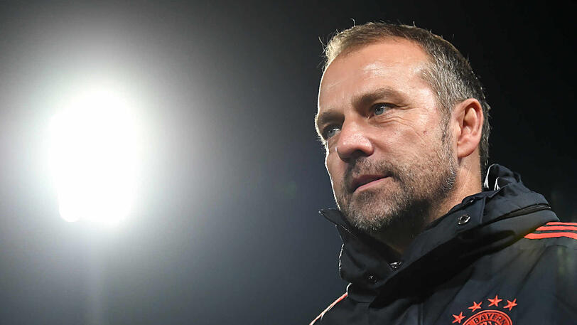 Bayern-Trainer Hansi Flick rotiert gegen Belgrad etwas durch.