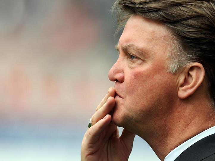 Louis van Gaal blickt den Wochen der Wahrheit entgegen.