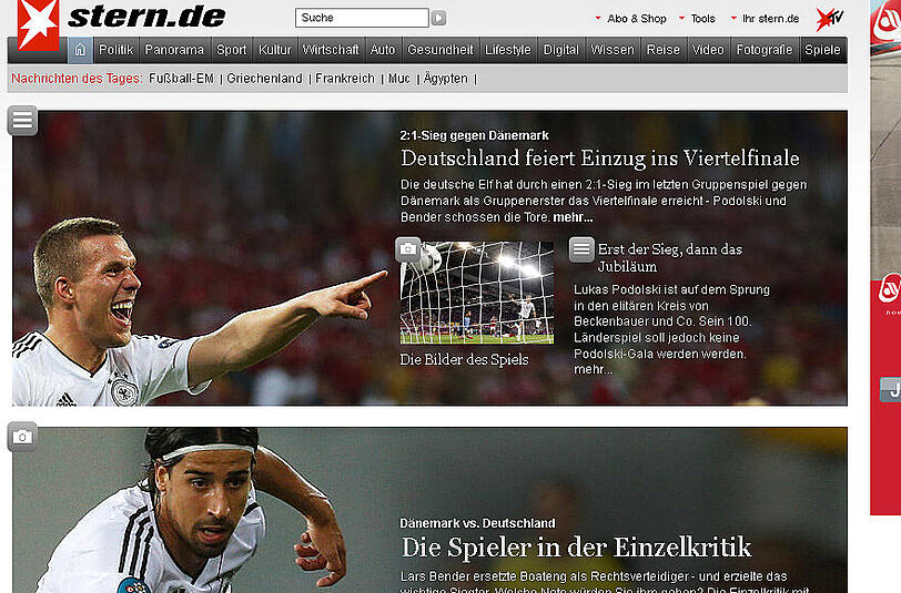 Internationale Stimmen: Pressestimmen zu Deutschland gegen Dänemark - Bilder - Abendzeitung München