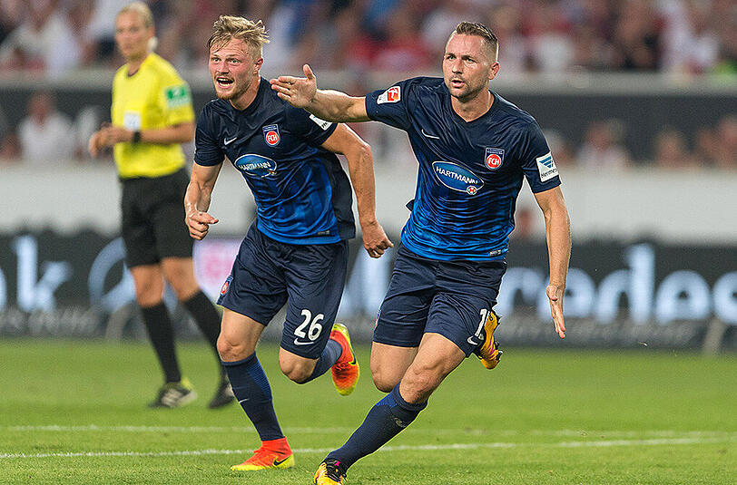 Heidenheim crasht die Geburtstagsparty des VfB Stuttgart.