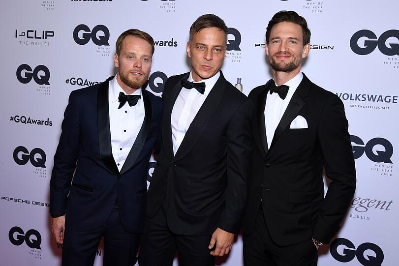 Stefan Konarske, Tom Wlaschiha und August Wittgenstein