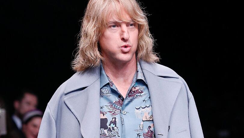 Owen Wilson bei der Valentino-Show in Paris Owen Wilson bei der Valentino-Show in Paris