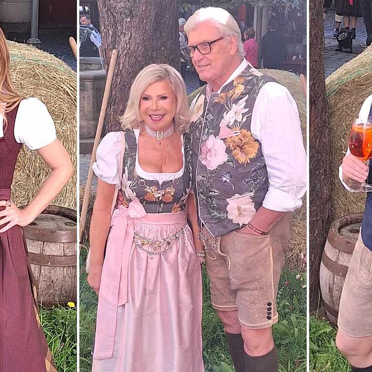 Die Promis machen sich bereit für Heidi Klums Mega-Event im Münchner Hofbräuhaus.