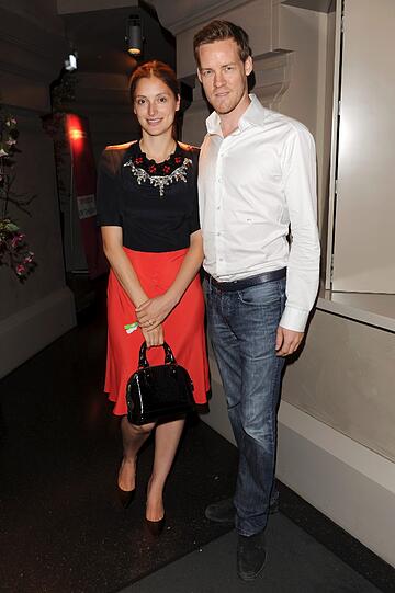Herbert Kloiber und Freundin Julia.