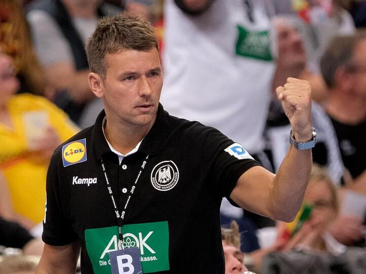Bundestrainer Christian Prokop befindet sich zur EM-Vorbereitung mit dem DHB-Team in Frankfurt am Main.