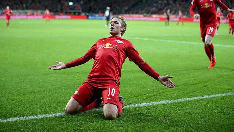 Leistungsträger bei den "Roten Bullen": Emil Forsberg, schwedischer Nationalspieler.