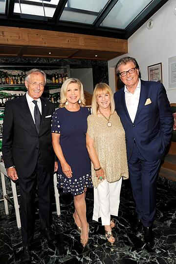 Robert Salzl, Marianne und Michael Hartl mit Patricia Riekel