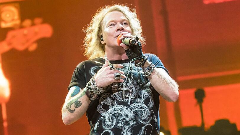 Axl Rose ist Frontmann der Rockband Guns N' Roses. Axl Rose ist Frontmann der Rockband Guns N' Roses.