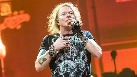 Axl Rose ist Frontmann der Rockband Guns N' Roses.