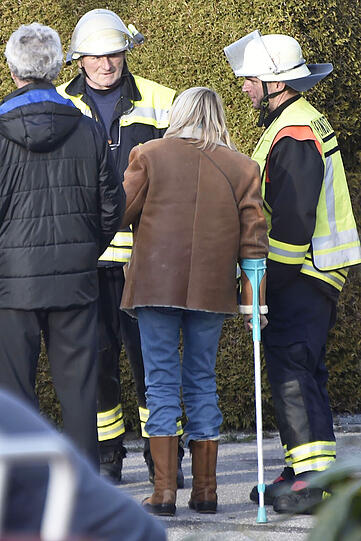 In Aufhausen kam es am Dienstag zu einem Brand eines Wohnhauses.