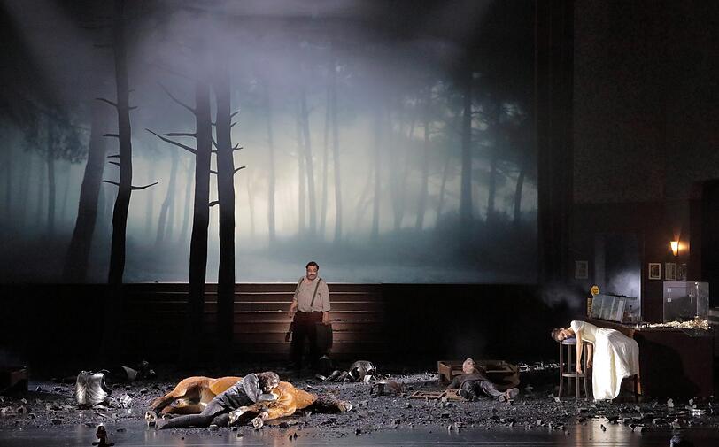 Haydns "Orlando paladino" in der Inszenierung von Axel Ranisch im Prinzregententheater.