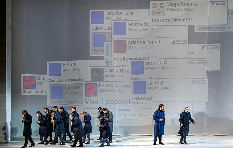 "Simon Boccanegra" bei den Salzburger Festspielen.