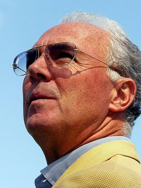 Der Kaiser Franz Beckenbauer.
