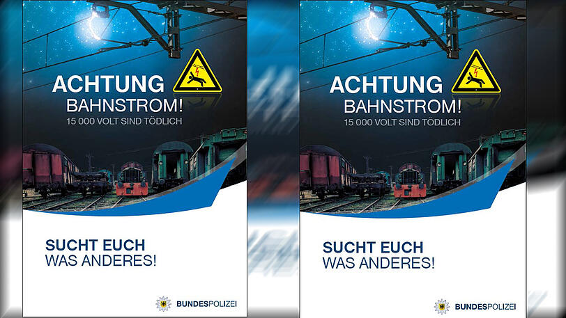 Die Bundespolizei warnt vor Beginn der Sommerferien: Lebensgefahr durch Strom