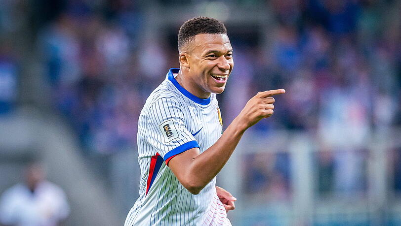 Auch der FC Bayern wollte ihn: Frankreichs Superstar Kylian Mbappé.