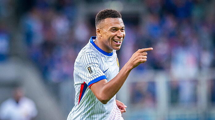 Auch der FC Bayern wollte ihn: Frankreichs Superstar Kylian Mbappé.