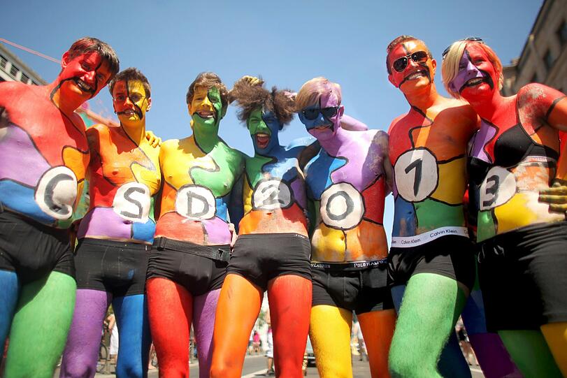 Hier gibt's die Bilder vom Christopher Street Day in Frankfurt am Main.