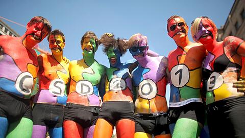 Hier gibt's die Bilder vom Christopher Street Day in Frankfurt am Main.