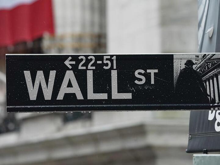 Kursverluste an der "Wall Street" in New York.