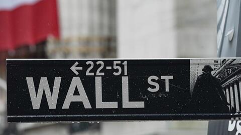Kursverluste an der "Wall Street" in New York.